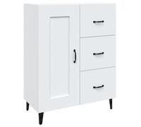 Vidaxl Sideboard White 69.5X34X90 Cm Engineered Wood