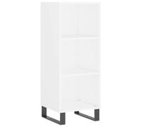 vidaXL Sideboard White 34.5x32.5x90 cm Engineered Wood