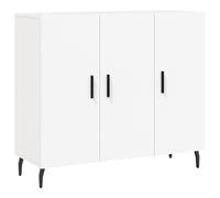 vidaXL Sideboard White 90x34x80 cm Engineered Wood, White