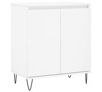 (white) vidaXL Sideboard Storage Cabinet Side Cabinet Cupboard White Engineered Wood