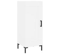 (white) vidaXL Sideboard Storage Cabinet Side Cabinet Cupboard White Engineered Wood