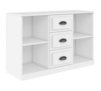 vidaXL Sideboard White 104.5x35.5x67.5 cm Engineered Wood