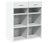 vidaXL Sideboard White 80x42.5x93 cm Engineered Wood, White