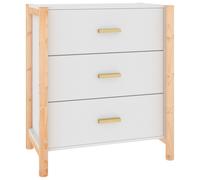 Sideboard White 62x38x70 cm Engineered Wood