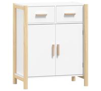 vidaXL Sideboard White 62x38x75 cm Engineered Wood