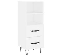vidaXL Sideboard White 34.5x34x90 cm Engineered Wood