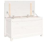 (white) vidaXL Solid Wood Pine Bench Chair Multi Colours 110x41x76.5 cm|80x41x77 cm