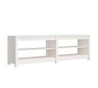 Modern Solid Wood Pine Shoe Bench Hallway Shoe Storage Cabinet vidaXL
