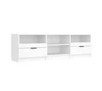 (white) vidaXL TV Cabinet Engineered Wood Entertainment Centre Furniture Multi Colours