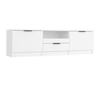 vidaXL TV Cabinet White 140x35x40 cm Engineered Wood