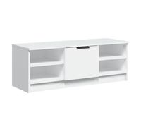 (White) vidaXL TV Cabinet Engineered Wood TV Console Cabinet Sideboard Multi Colours