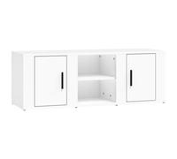 (white) vidaXL TV Cabinet Engineered Wood TV Console Home Media Cabinet Multi Colours