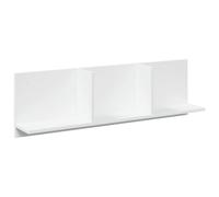 vidaXL Wall Cabinet 100x16.5x30 cm White Engineered Wood