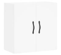 (white) vidaXL Wall Cabinet Storage Cabinet Display Cabinet White Engineered Wood