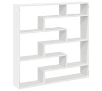 Wall Cube Shelf Floating Storage Shelf 7 Compartments Engineered Wood vidaXL
