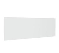 Vidaxl Wall Headboard White 240X1.5X80 Cm Engineered Wood, White