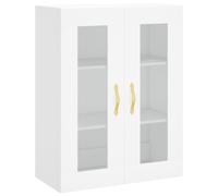 vidaXL Wall Mounted Cabinet White 69.5x34x90 cm