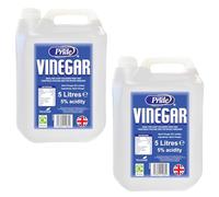 White Vinegar 2x5L | Food Grade, Baking, Pickling, Marinating | UK Made | (Pack of 2) 10 Litres