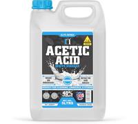 White Vinegar 5L Acetic Acid 40% 8 x Stronger Than Regular Spirit White Vinegar Cleaning for Sanitising & Cleaning - Deodorises & Removes Grime Descaler (1, 5L)