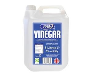 White Vinegar 5L | Food Grade | Baking, Pickling, Marinating | UK Made | (Pack of 1) 5 Litres