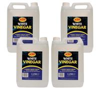 White Vinegar 5L, Suitable for Baking, Cooking & Vegetable Pickling, Light coloured fruit and spiced vinegar 5 Litres (Pack of 4)