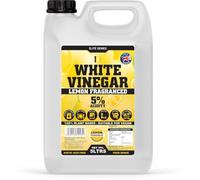 White Vinegar Lemon Fragranced 5 Litre | 5% Acidity Food Grade Vinegar | Acetic Acid Free | Multipurpose Cleaning, Descaling, Pickling, Cooking & Household Use