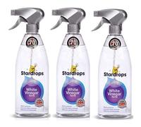 White Vinegar Spray, Multi-Purpose Surface Cleaner, Removes Laundry Stains and Limescale, 750ml, Pack of 3