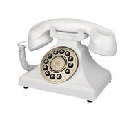 Vintage Telephone, Corded Retro Landline Phones for Home, Single Line Old Fashion House Phone with Loud Ringer for Seniors, Classic Antique Phones for Office/Hotel/School
