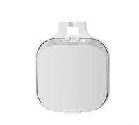 White Wall Mount Kit for EERO 7, ABS Material Bracket with Cable Management, Space Saving Design for Home Office Network Router Organization and Tidy Setup