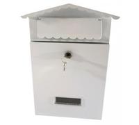White Waterproof Post/Letter Box Brand Name: Marksman