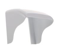 White Waterproof Socket Cover for Duplex Outlets, 86 Type Box | Plastic Clip on Design, Sloped Profile Guides Water Away, for Patios and Gardens