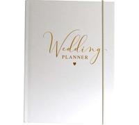 White Wedding Planner Book A5 Organiser Bride Planning Budget Guest List Venue Honeymoon Notebook