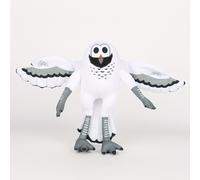 (White) White Owl Plush Toy | 99 Nights in the Forest Plush, Collectible Horror Game Merch, Cute But Spooky Forest Spirit Gift