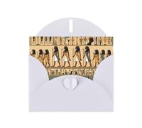 White WHJSHOP women in ancient egypt Prints Greeting Card - High-End Pearlescent Paper with Double-Sided Pearl Effect