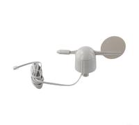 White Wind Vane For Wh-sp-wd Weather Instrument Accessories Plastic Wind Direction Indicator For Garden Agriculture Aviation Research And Accurate Data Collection 14x6.5x18.5cm Size