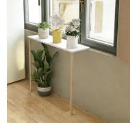 White Window Sill Plant Shelf - Kitchen Countertop Extension Board Ledge Extender for Home nization & Decor (90x30x60cm / 35x12x24in) - Ideal for Indoor Plants & Accessories