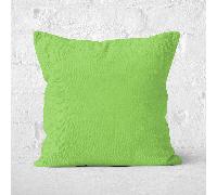 White Wine And Bottle Square Cushion - 50x50cm - Soft Touch