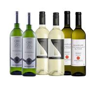 White wine mixed case 6 Bottles Easy drinking wines