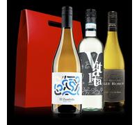 White Wine Trio in Red Inner Virgin Wines White One Size