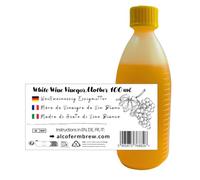 White Wine Vinegar Mother 100 ml - Natural Fermentation Culture - For Homemade Vinegar - Up to 50 L