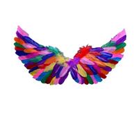 White Wings Fairy Wings Outfit - Angel Accessories, Fallen Angel Costume for Women & Girls