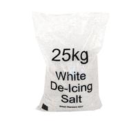 Pallet of 10 x 25kg White De-icing Salt