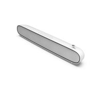 (White) Wireless Speaker blueooth 5.0 Soundbar 4-Units 10W Hi-Fi 360 Surround Sound Noise Reduction Soundbar 2400mAh TF Card AUX-In Loudspeaker with Mic