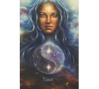 White Witch Tarot Journal: Gorgeous Celestial Art Cover Tarot Notebook/Tracker~ 3 Card Draw, Pretty Cosmic Goddess w/Crystal Ball