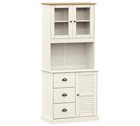 Highboard Sideboard Side Cabinet Storage Cabinet VIGO Solid Wood Pine vidaXL