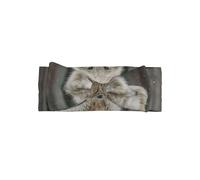 White Wolf Baby Headband Soft High Elasticity Exquisite Cute Keep Warm for Protect the fontanel