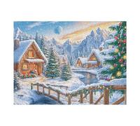 White Wolf Cub Forest Wildlife Wild Nature Rural 500 Piece Jigsaw Puzzle for Adults Jigsaw Dining Room Decor Accent Whimsical Challenging Puzzle Stress Relief 500 PCS
