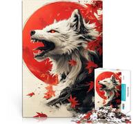 White Wolf Japanese Art2000 Piece Jigsaw Puzzles for Adults Challenging Game Gifts for is ideal as a gift for the whole family 70x100cm