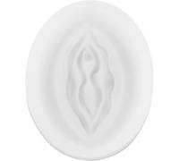 White Women Genital Shape Chocolate Mold Silicone DIY Mould Novelty Candy Making Molds Jelly Tray Fondant Cake Decoration Baking Tools, Candy Making Supplies