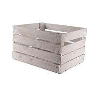 WHITE WOOD BOX FRUITARY STYLE